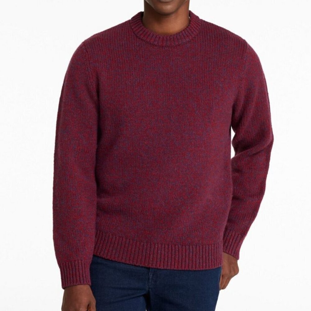L.L. Bean Men's Bean's Classic Ragg Wool Sweater, Crewneck